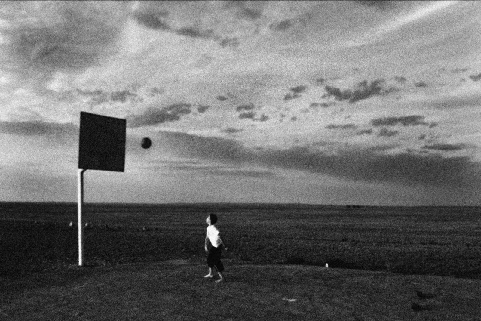 Basketball, Gobi desert, Mongolia